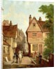 Old Houses, St. Peters Gate, Nottingham, 1842, 1870 by Reuben Bussey