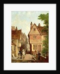 Old Houses, St. Peters Gate, Nottingham, 1842, 1870 by Reuben Bussey