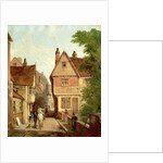 Old Houses, St. Peters Gate, Nottingham, 1842, 1870 by Reuben Bussey