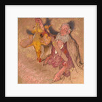 Study of a Man Holding a Cock for 'Highland Raiders', 1918 by William Shackleton