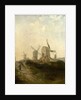 Windmills on Nottingham Forest, 1847 by Henry Smyth
