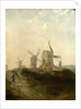 Windmills on Nottingham Forest, 1847 by Henry Smyth