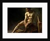 Seated Male Nude by Jean-Baptiste Edouard Detaille