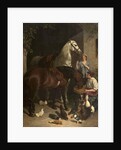 Feeding the Horses, 1858 by John Frederick Herring Snr