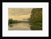 River Scene, the Lower Loire, France by Alexandre-Jacques Chantron