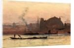 The Thames near Charing Cross, London, 1892 by William Lionel Wyllie