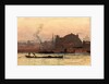 The Thames near Charing Cross, London, 1892 by William Lionel Wyllie