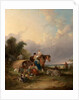 A Gypsy Encampment by William Snr. Shayer