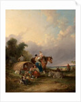 A Gypsy Encampment by William Snr. Shayer