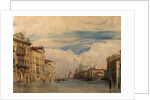The Grand Canal, Venice, Italy, 1826-27 by Richard Parkes Bonington