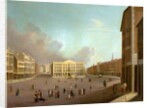 Nottingham Market Place, c.1827 by William Goodacre