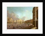 Nottingham Market Place, c.1827 by William Goodacre