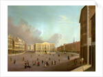 Nottingham Market Place, c.1827 by William Goodacre