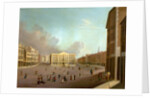 Nottingham Market Place, c.1827 by William Goodacre