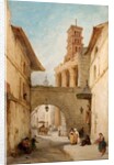 View in Rome, Italy, the Forum of Nerva by George Jones