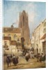 Street Scene in Frankfurt, Germany by George Jones