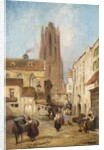 Street Scene in Frankfurt, Germany by George Jones