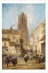 Street Scene in Frankfurt, Germany by George Jones