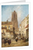 Street Scene in Frankfurt, Germany by George Jones