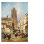 Street Scene in Frankfurt, Germany by George Jones