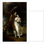 Celadon and Amelia in a Storm, 1840-49 by John Wood