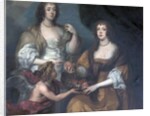 Lady Elizabeth Thimbelby and Dorothy, Viscountess Andover by Anthony van (after) Dyck