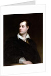 6th Lord Byron, 1813 by Thomas Phillips