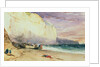 The Undercliff, 1828 by Richard Parkes Bonington