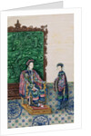 Empress Seated with a Lady by School Chinese
