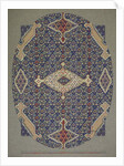 Carpet design by English School