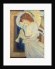 An Angel Playing a Flageolet by Edward Coley Burne-Jones