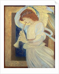 An Angel Playing a Flageolet by Edward Coley Burne-Jones