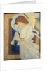 An Angel Playing a Flageolet by Edward Coley Burne-Jones