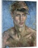 Young Man Wearing a Sun Visor by Glyn Warren Philpot