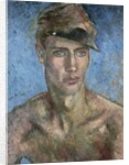 Young Man Wearing a Sun Visor by Glyn Warren Philpot