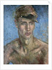 Young Man Wearing a Sun Visor by Glyn Warren Philpot