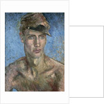 Young Man Wearing a Sun Visor by Glyn Warren Philpot