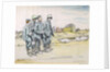 Four German Prisoners by a French Village, 1917 by William Orpen