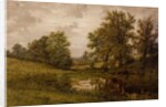 Pond near Whittem's Farm, near Coundon, late 19th-early 20th century by Edward Junior (attr.to) Rudge