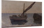 Boats on the Shore, early 20th century by Frederick William Jackson