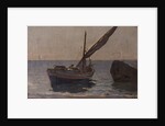 Boats on the Shore, early 20th century by Frederick William Jackson