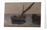 Boats on the Shore, early 20th century by Frederick William Jackson