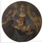 The Virgin and Child with Saint John and an Angel, late 19th-20th century by Helen (d.1937) Coombe