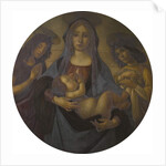The Virgin and Child with Saint John and an Angel, late 19th-20th century by Helen (d.1937) Coombe
