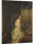 Woman in White, 1872 by Alfred Woolmer