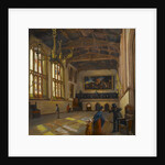 Interior of St. Mary's Hall, Coventry, 1873 by Henry Carter