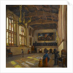 Interior of St. Mary's Hall, Coventry, 1873 by Henry Carter