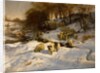 Sheep in the Snow, 1935 by Joseph Farquharson
