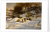 Sheep in the Snow, 1935 by Joseph Farquharson