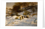 Sheep in the Snow, 1935 by Joseph Farquharson